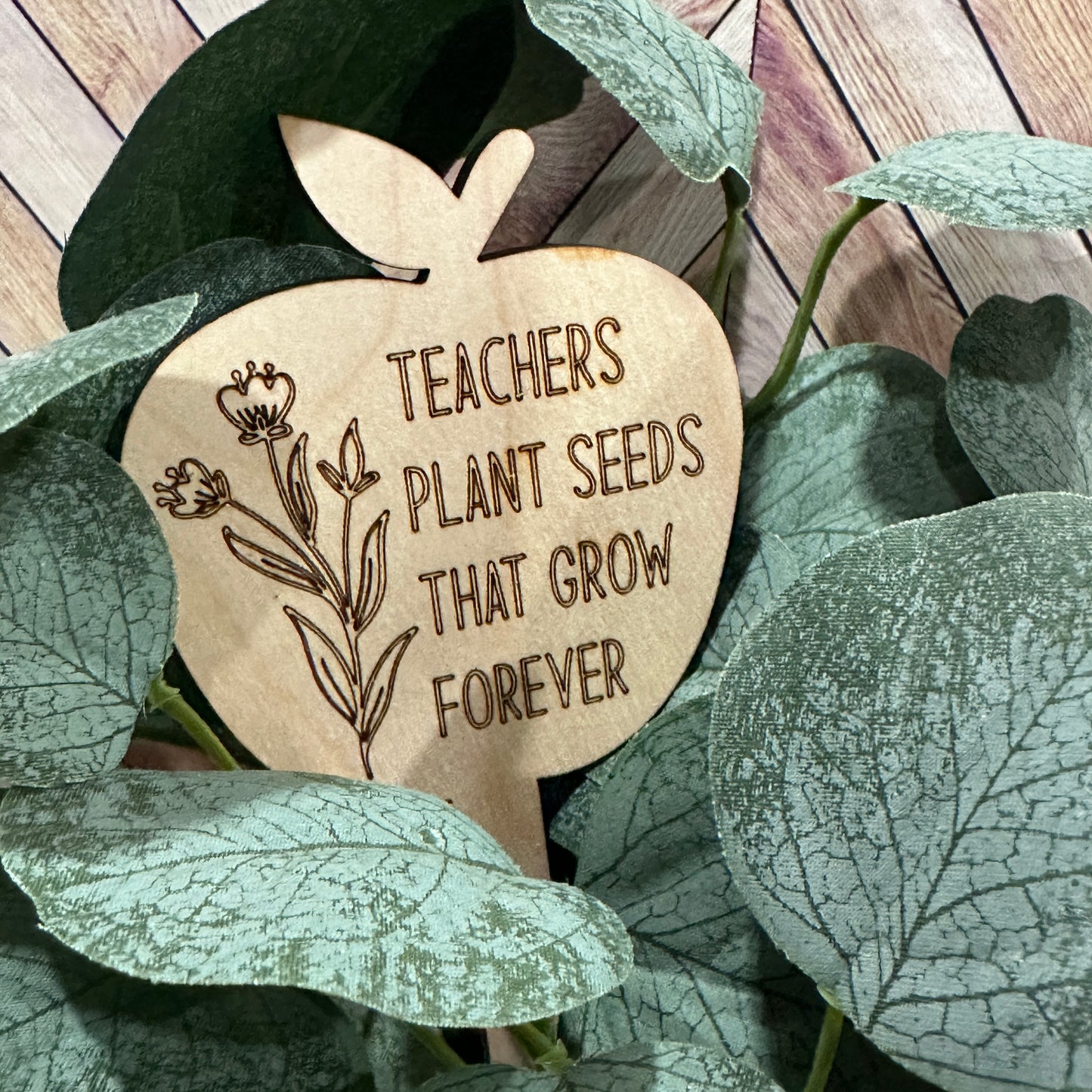 Teacher Plant Stake