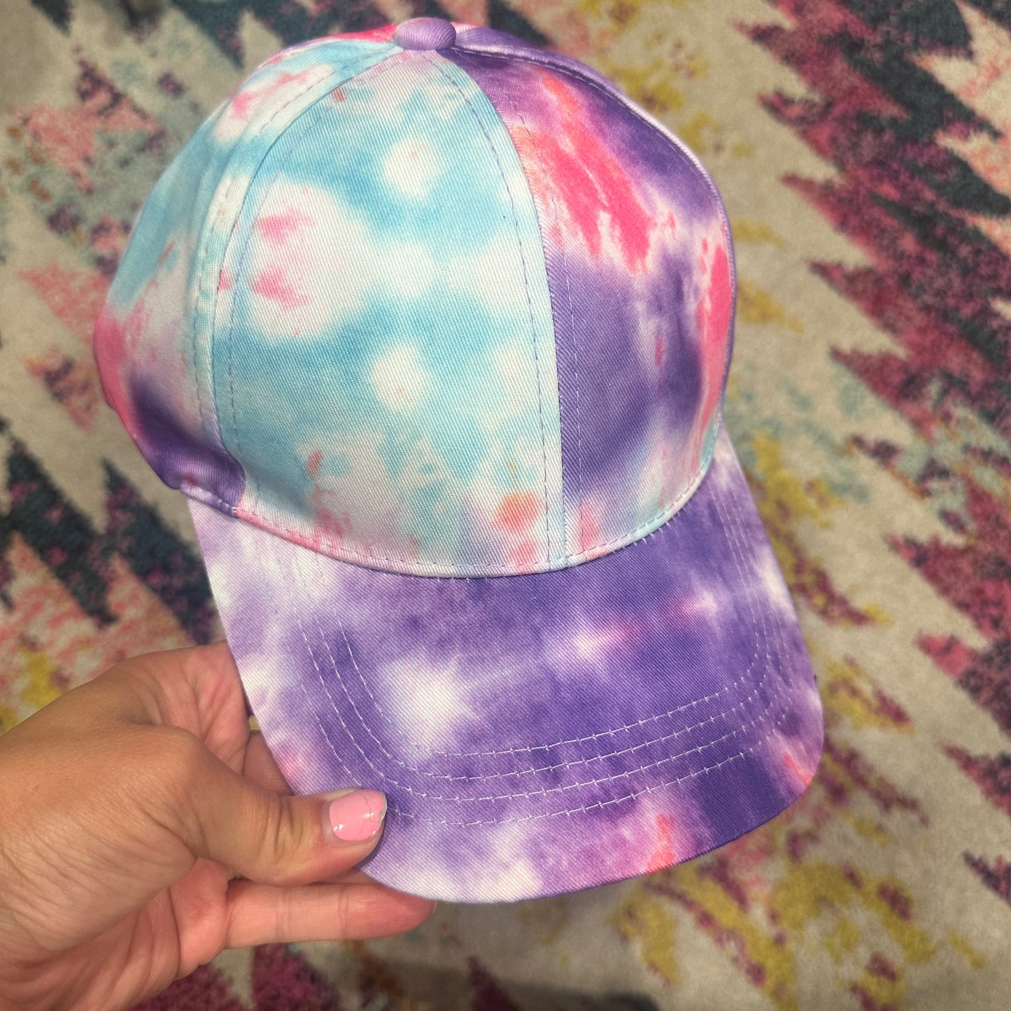 Tie dye Baseball cap