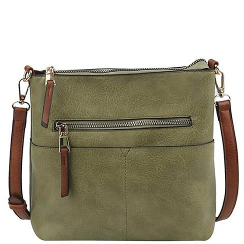 Zipper Crossbody Purse