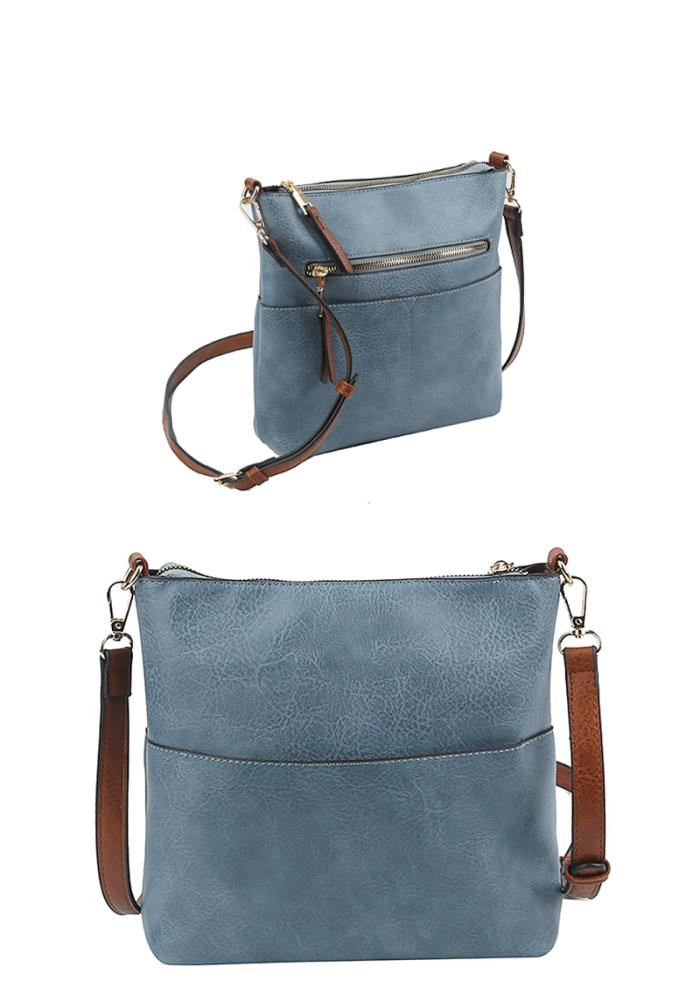 Zipper Crossbody Purse