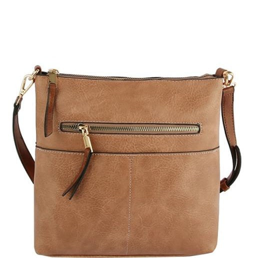 Zipper Crossbody Purse