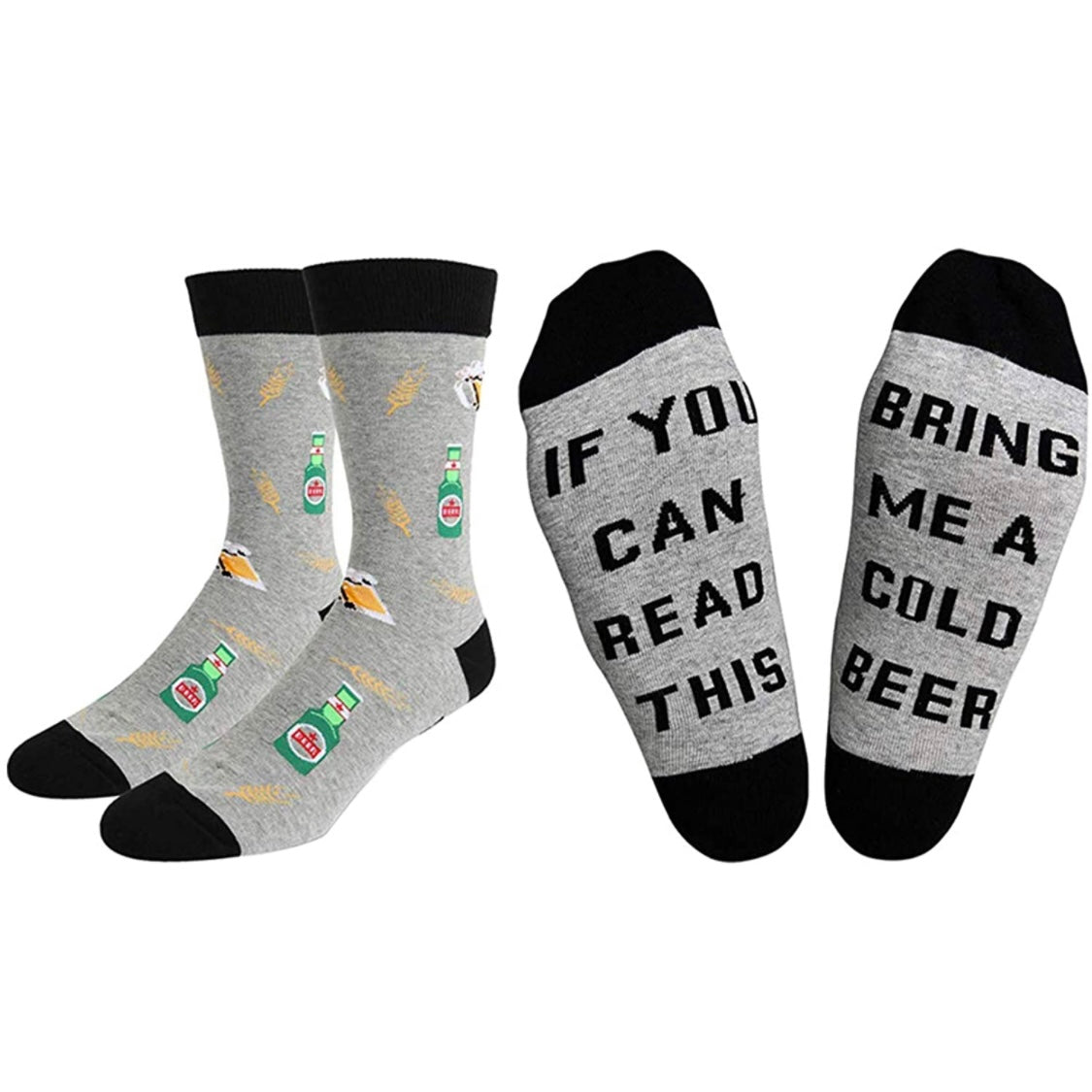 Novelty Taco / Beer / Bacon Socks