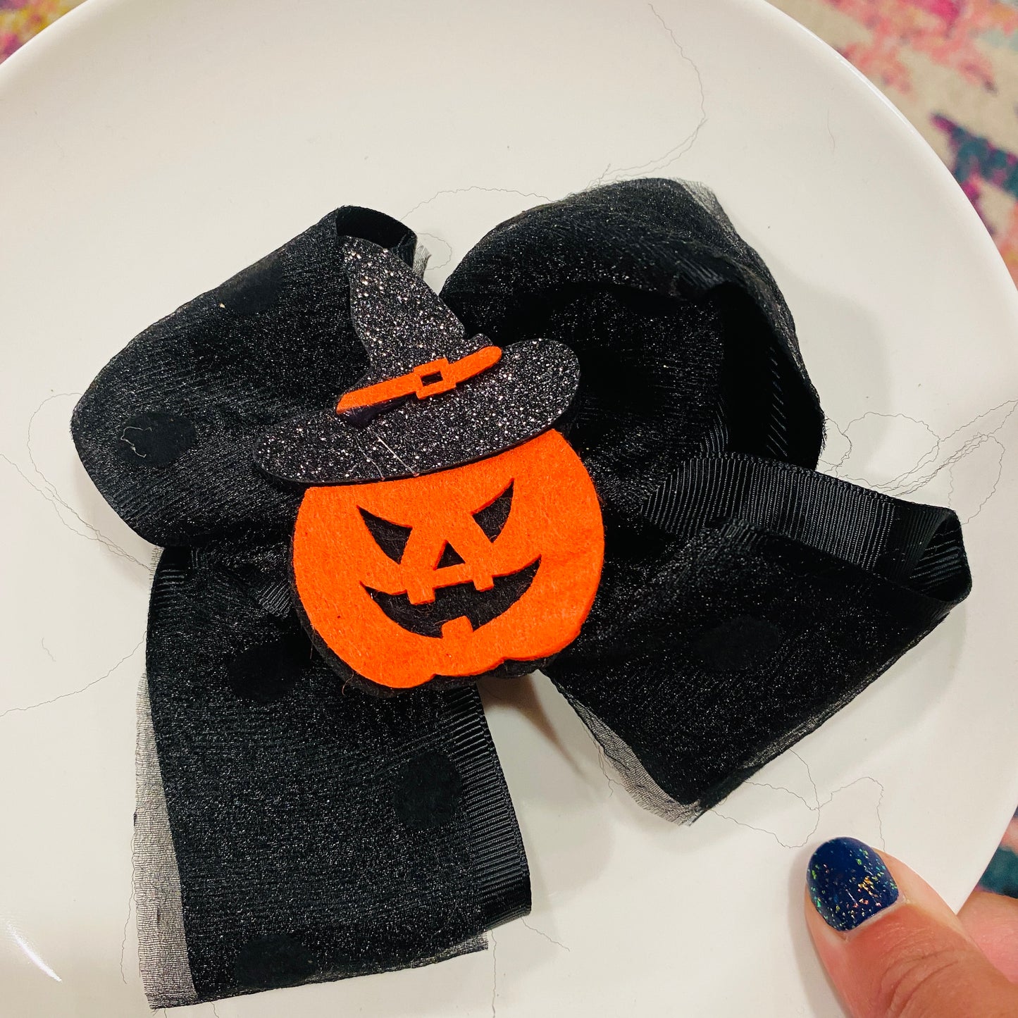 Halloween Hair Bows