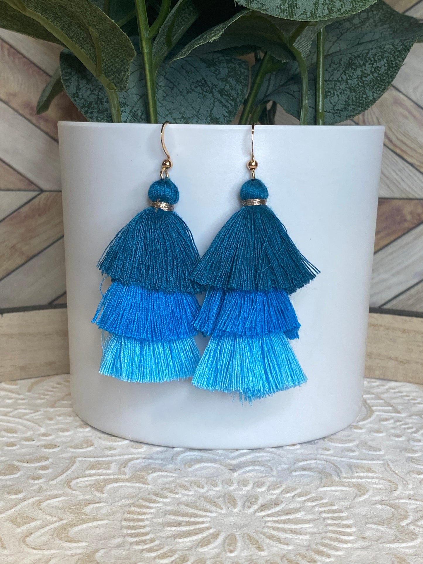 Ombré Tassel Earrings