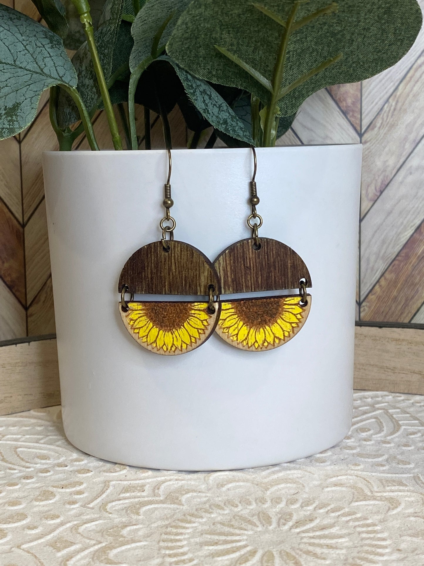 Sunflower Earrings