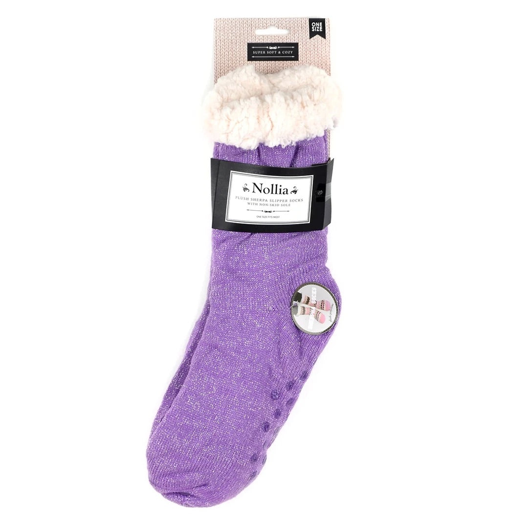 Sherpa Slipper Socks