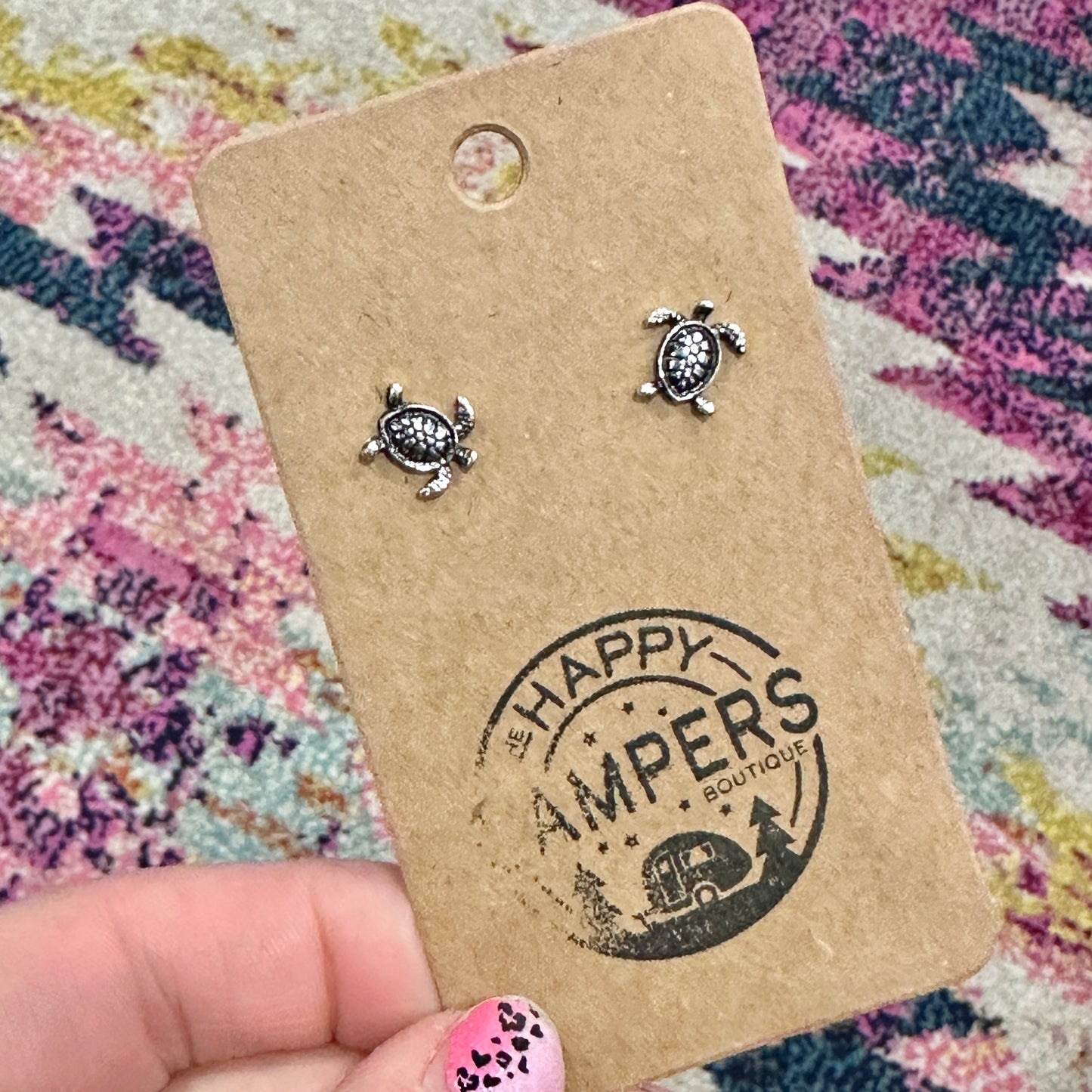 Tiny sea turtle Studs