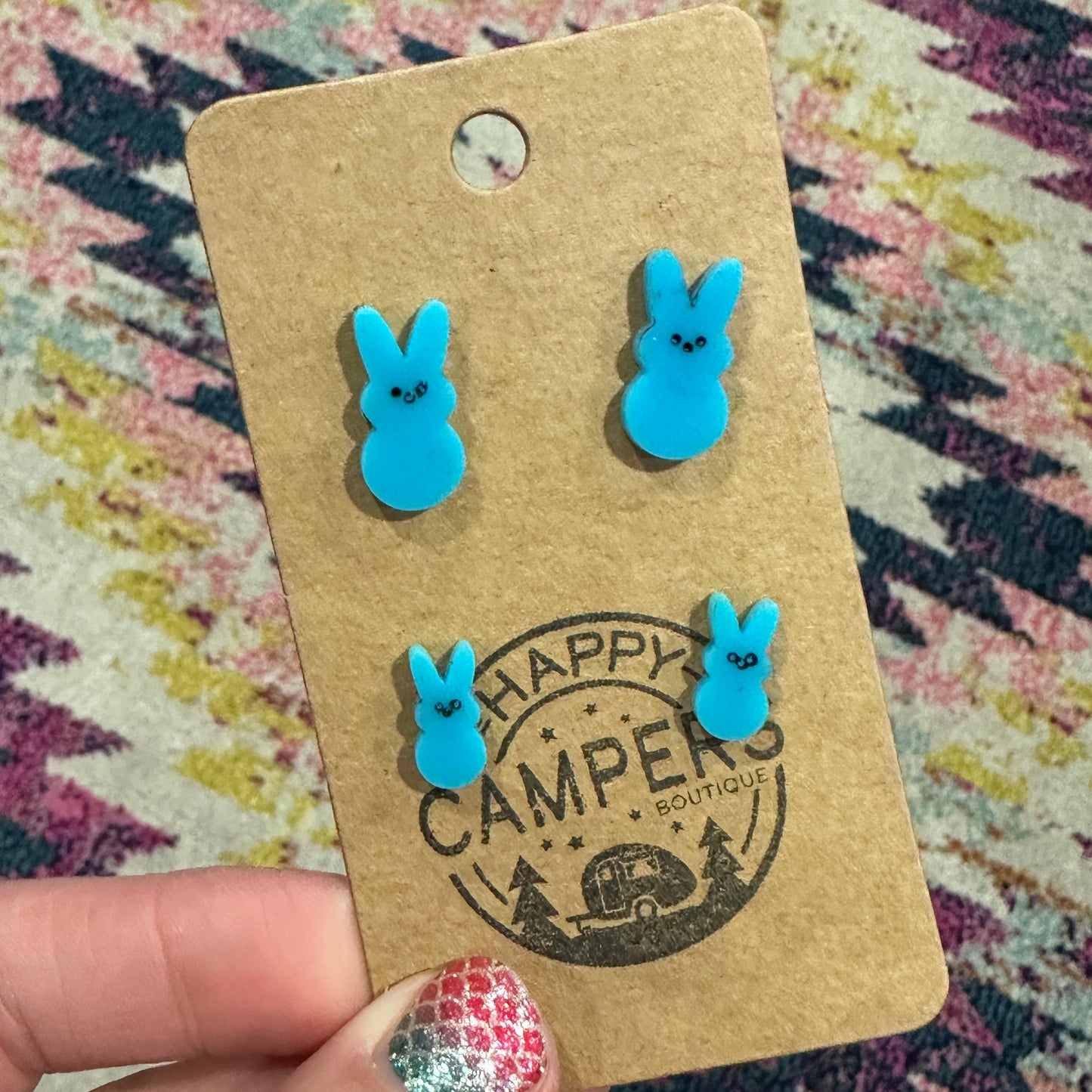 Mommy & Me Peep Stud Set