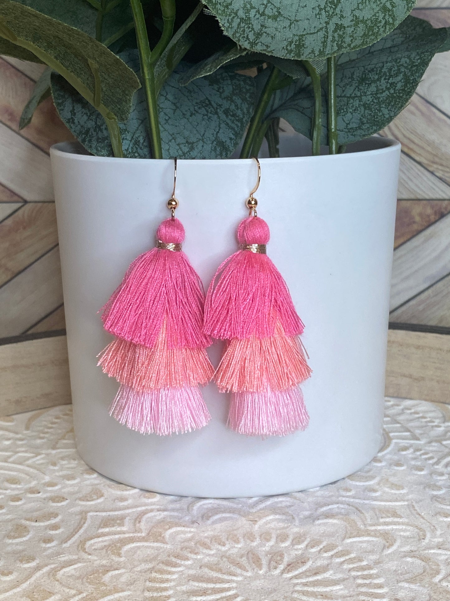 Ombré Tassel Earrings