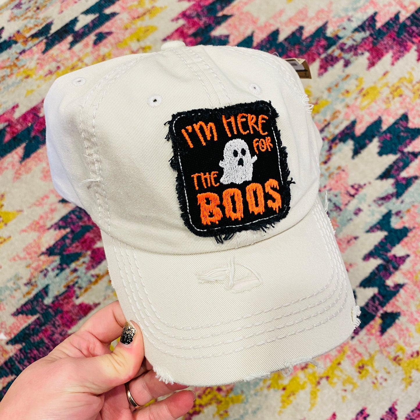 Here for the Boos Vintage Baseball Cap