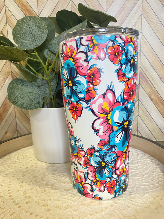 20oz Hawaiian Hibiscus Tumbler - Limited Edition