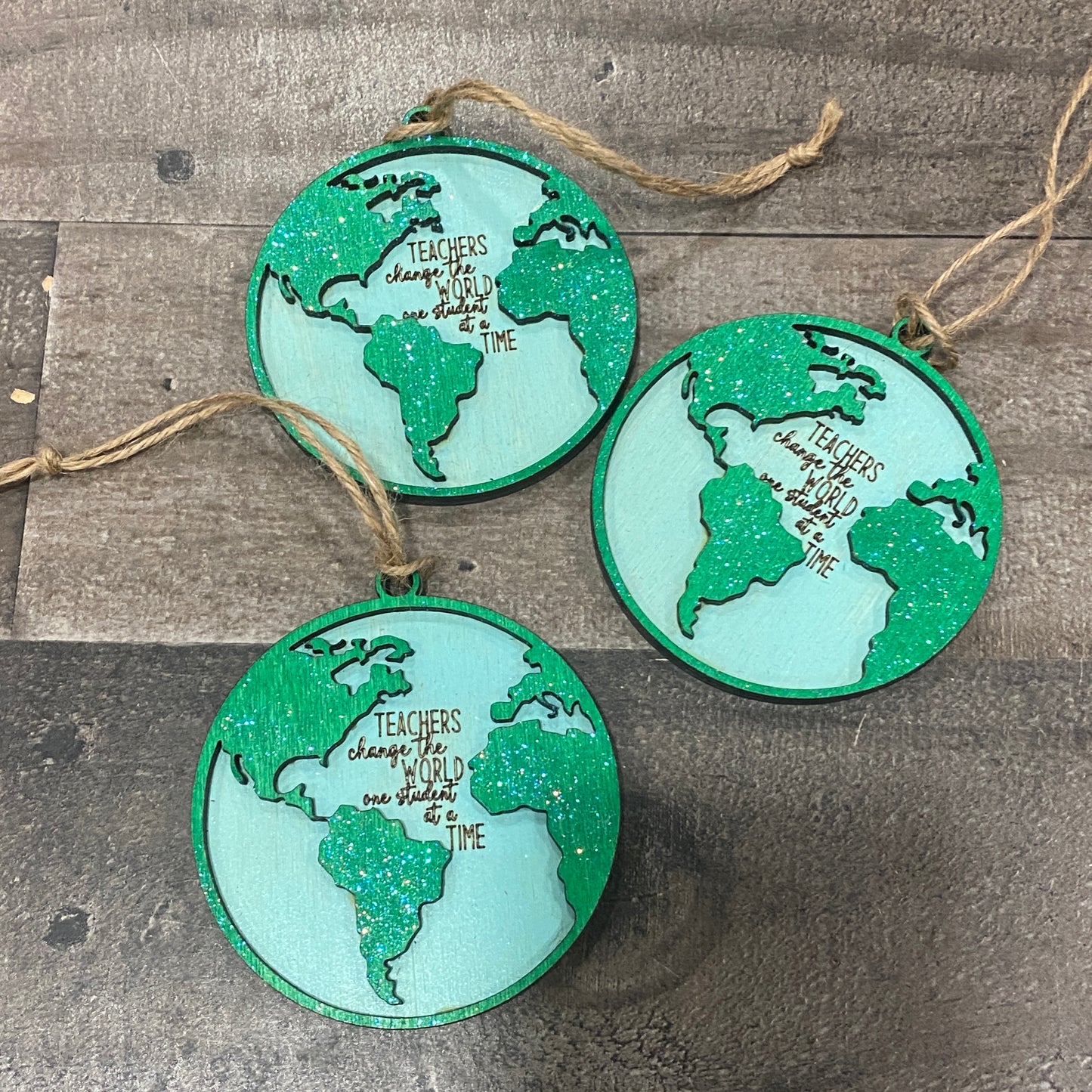 Teachers Change the World Ornament