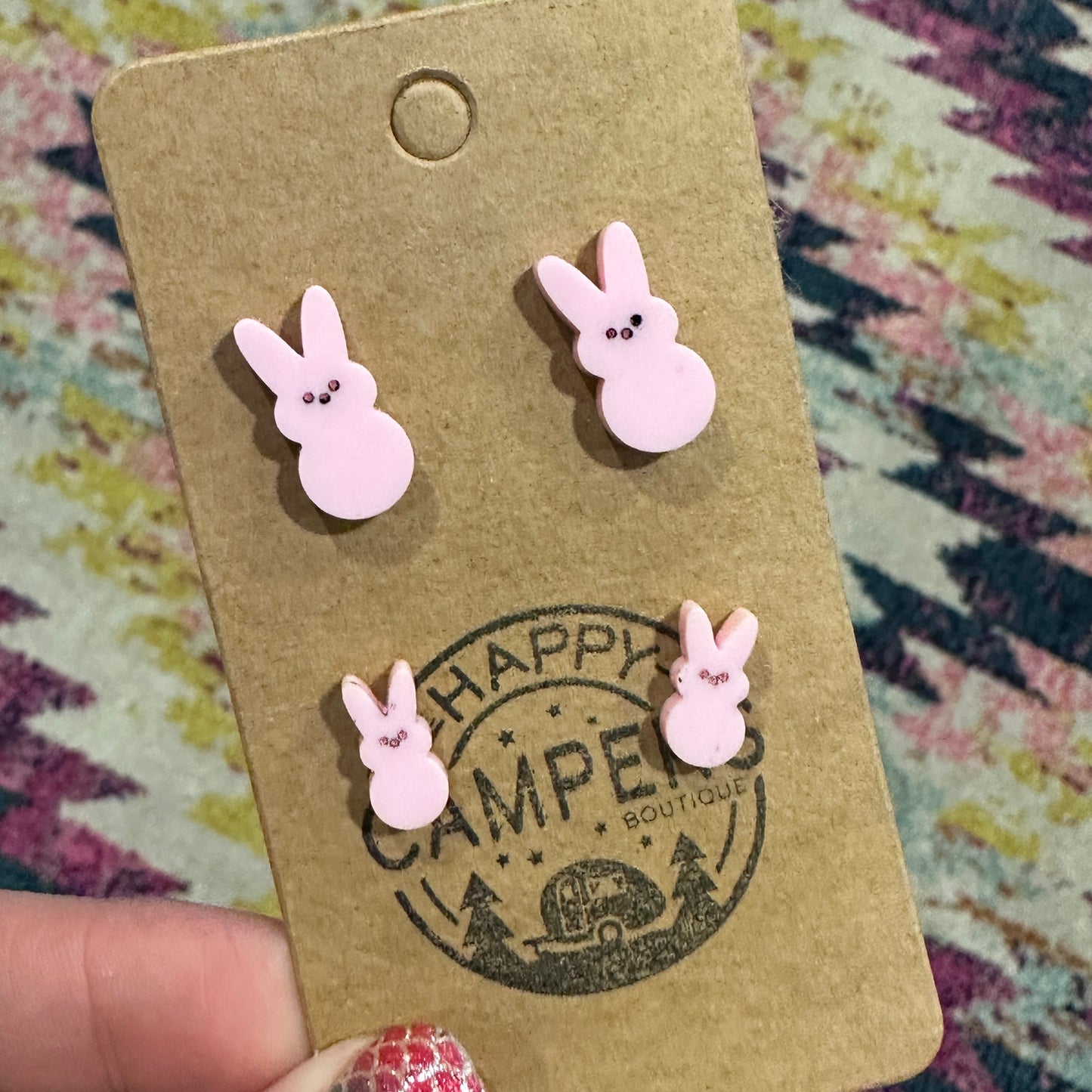 Mommy & Me Peep Stud Set