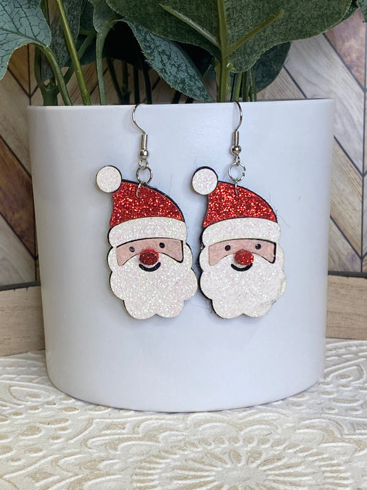 Santa Earrings