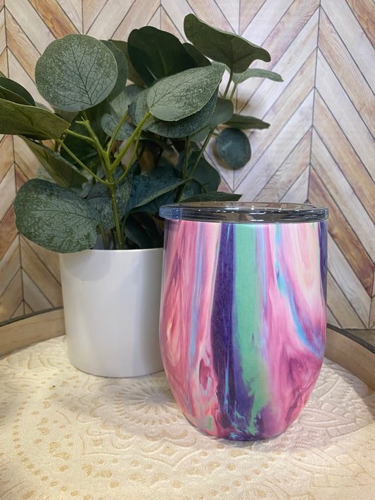 Stemless 16oz. Tumbler - Cotton Candy