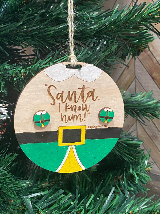 Elf Ornament & Earring set