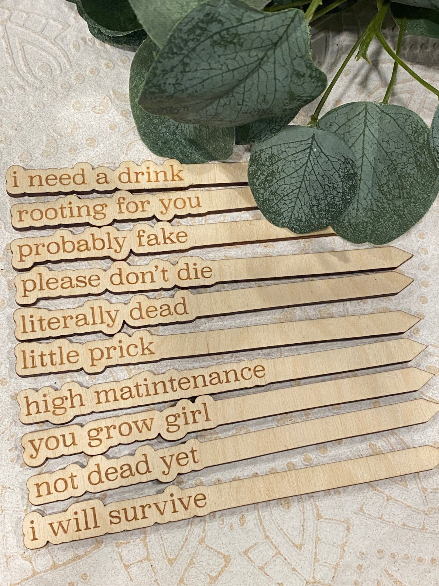 Funny Plant Stakes